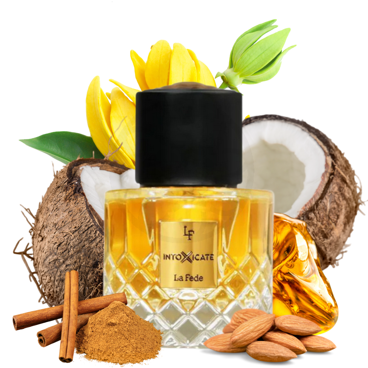 Khadlaj La Fede Intoxicate Eau de Parfum Spray for Unisex, 3.4 Ounce