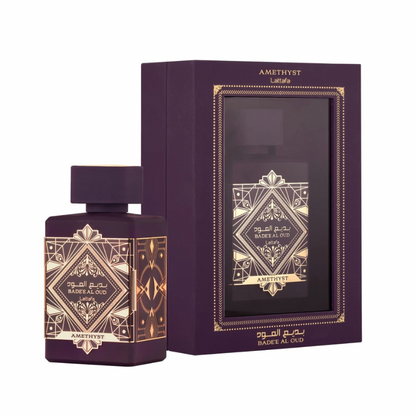 Bade'e Al Oud Amethyst by Lattafa Eau de Parfum Unisex 3.4 oz