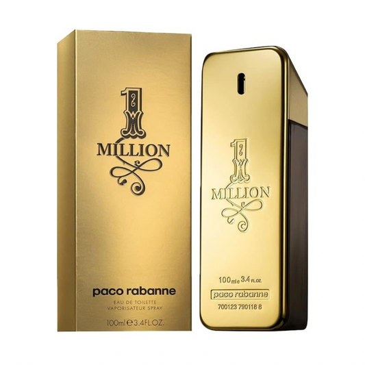 Paco Rabanne 1 Million Fragrance For Men - Fresh And Spicy Notes Of Amber, Leather Tangerine Adds A Touch Irresistible Seduction